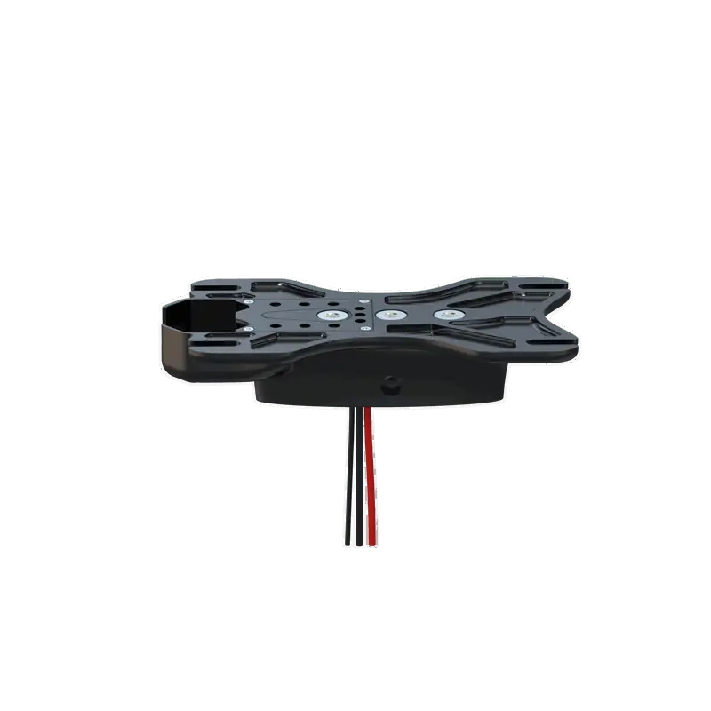 Duotone ePart Assist AL Top Plate with male connector and cables